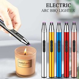 Pulse Igniter Pen Gun Windproof For Candle Kitchen Lighter Durable Arc Plasma 7MKI