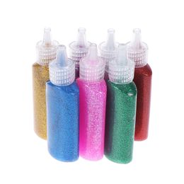 Eye Shadow Glue Glitter Sparkle Crafts Sticks Gliter Painting Children Colour Set Pens Bulk Stereo Liquid Washable 230703