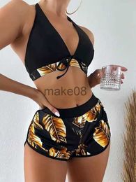 Women's Swimwear Summer Print Swimsuits Bikini Sets Female Swimwear 2022 Sports Beach Wear Twopiece Bathing Suit Girls Pool Women Swimming Suit J230704