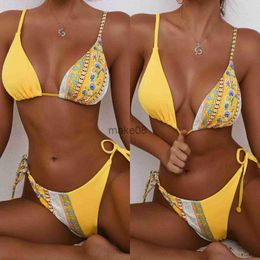 Women's Swimwear Plus Size Swimsuit For Women Bandeau Bandage Bikini Set Pushup Brazilian Beachwear Swimsuit Swimwear 2023 Women J230704