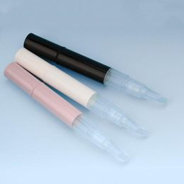 3ml Twist Pens Empty Lip Gloss Pen Silicone Brush Tip Cosmetic Oil Container Concealer Tube Rxtxc