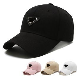 Luxury Designer Hats Ball Caps Baseball Caps Spring And Autumn Cap Inverted Triangle Letters P Hat Cotton Sunshade Hat For Men Womens