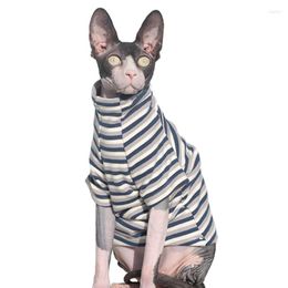 Cat Costumes Pet Clothes Sphinx Hairless Dog Spring Velvet Warm Stretch Bottom Coat For Cats Puppy
