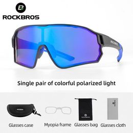 Sunglasses Rockbros Cycling Glasses Bicycle Polarised Glasses Impact Bike Glasses Running Climbing Men Women Bicycle Goggle Sunglasses