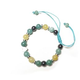 8mm Natural Stone Handmade Beaded Charm Bracelets Party Club Yoga Birthday Jewelry For Men Women