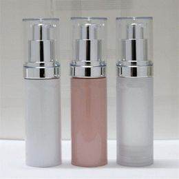 30ml Vacuum Bottle lotion Essence Bottle airless bottle plastic jar with pressed pump fast shipping F20171098 Tucxg