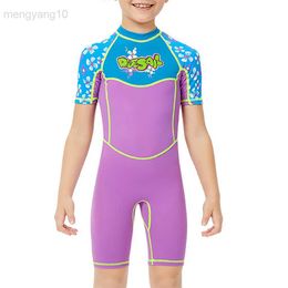 Wetsuits Drysuits Breathe Freely Wetsuits Diving Suit Kids Wetsuit One-piece Boys Girls Anti-jellyfish Multiple Size for Snorkelling Surfing HKD230704