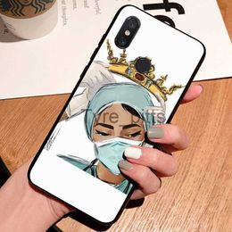 Cell Phone Cases doctor nurse cute cartoon luxury mobile Phone Case shell For Xiaomi Redmi note 7 8 9 t k30 max3 9 s 10 pro lite x0731