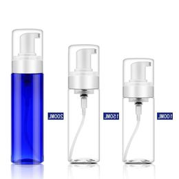 100ml/150ml/200ml Foam bottle Foaming Refillable bottles Foaming Pump Soap Mouss Liquid Dispenser Pump Container Cap F2126 Smvdh