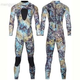 Wetsuits Drysuits NEW Men Camouflage Wetsuit 3mm Neoprene Surfing Scuba Diving Snorkelling Swimming Body Suit Wetsuit Surf Kitesurf Equipment 3XL HKD230704