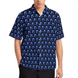 Men's Casual Shirts Evil Eye Talisman Vacation Shirt Arabic Amulet Greek Hawaiian Men Y2K Blouses Short Sleeve Graphic Tops Plus Size