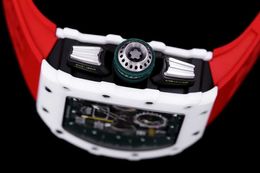 Richar Mechanical r i c Fantastic h a r d Luxury Superb Style Male Wrist Watches Rm11 Rm11-03 3designer High-end Quality Carbon Fiber Bezel for Men Waterproof