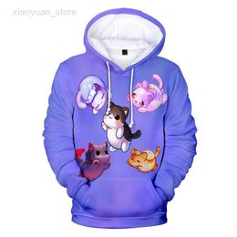 Men's Hoodies 2023 Newest 3D Aphmau Hoodies Men Women Plus Size Fashion Autumn 3D Comic Y2K Boys Girl Pullovers Coat 6XL HKD230704