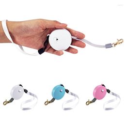 Dog Collars 2M Mini Portable Leash Automatic Flexible Pet Dogs Cat Tool For Small Medium Leashes Hand Holding Rope