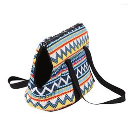 Dog Car Seat Covers Fashion Shoulder Bags Carrying Pet Backpack Outdoor Carrier Travel Products - Size S