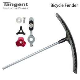 Bike Groupsets Original Taiwan Qbicle Carbon 20inch 406 451 Bicycle Tangent Fender For City MTB Road Folding 230704