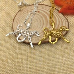 Pendant Necklaces LPHZQH Doberman Movement Necklace Pendants Women Cute Pet Puppy Jewellery Choker Collar Gift Colour Gold