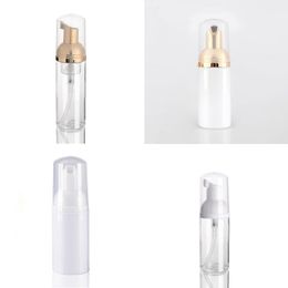 30ml 50ml Empty PET Foam Pump Bottle Facial Scrub Cleanser Cream Shampoo Soap Dispenser Mousse Bottles F3071 Vqbtk