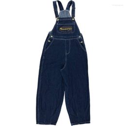 Women's Jeans Cartoon Women's Jumpsuit Loose Plus Size Wide Leg Trousers Overalls