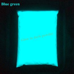 Nail Glitter White Poluminescent Powder Phosphor Powder For DIY Epoxy Resin Paint Pigment Materials 500g/Bag Glow Blue Colour In the Dark 230703