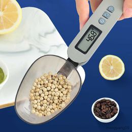 Measuring Tools Digital Kitchen Scale with Spoon Head Measuring Food Flour Digital Spoon for Milk Coffee Kitchen Tools 500g/0.3g R230704