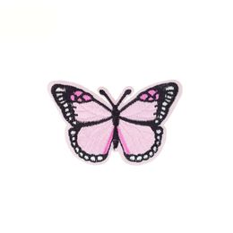 10pcs Butterfly patches badges for clothing iron embroidered patch applique iron on patches sewing accessories for clothes2917