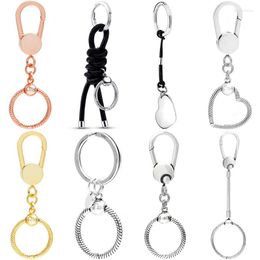 Loose Gemstones 925 Sterling Silver Moments Medium Bag Charm Key Holder With Necklace Pendant Fit Original Bracelet Jewelry Diy Gift