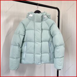 Classic Womens Designer White badge Down Jacket Autumn And Winter Puffer Coat Outerwear Causal Warm Thickened Parkas designers womans coats size XS-XL