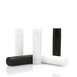 DIY Empty Lipstick Bottle Lip Gloss Tube Lip Balm Tube Container With Cap Clear Black White Sample Container F3079 Hqqtu
