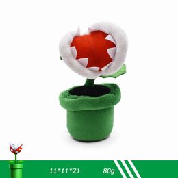 Wholesale Mary series cannibal flower pot plush toys Children's game playmate holiday gift room decoration