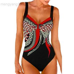 Wetsuits Drysuits One-Piece Swimsuits Swimming Suit For Women Bodysuit Women Female Swimwear Bath Clothing Beach Wear With Pad Wire Free Print HKD230704