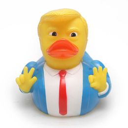 PVC Flag Trump Duck Party Favour Bath Floating Water Toy Party Supplies Funny Toys Gift