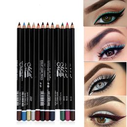 Eyebrow Enhancers Multi-Color Ultra Matte Lip Liner Pencil Functional Eyebrow Eye Lip Makeup Waterproof Colorful Cosmetic tattoo Positioning Pen 230703