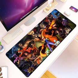 Rests Monster Mousepad Hd Printing Computer Gamers Locking Edge Nonslip Mouse Pad Xxl90x40cm Keyboard Pc Desk Pad