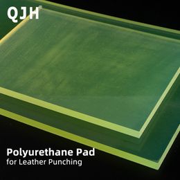 Cutting Mat QJH Leather Punch Mat Cutting Board Pounding Pad Stamping Hole Bag Punch Tool Rubber Mute Board for Leather Working DIY Craft 230703