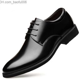 Dress Shoes Dress Shoes Man Cow Leather Rubber Sole Large Size 48 Office Business Flats Wedding Fashion Luxury Spring Autumn Z230706