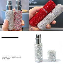 10ml Diamond Perfume Decanting Bottle, Vacuum Press Hydration, Simple Travel Portable Spray Bottle, Variety of Styles, Custom Logo Supported