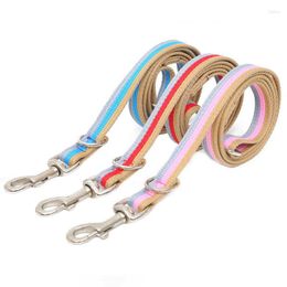 Dog Collars Large Leashes For Leads Pet Training Walking Safety Mountain Climbing Rope Green Three Colours Band Supplies