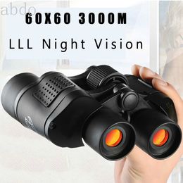 Telescopes 60x60 3000M HD Professional Hunting Binoculars Telescope Night Vision for Hiking Travel Field Work Forestry Fire Protection 230703