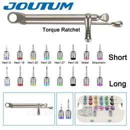 Other Oral Hygiene 2023 Dental Universal Implant Torque Screwdriver Wrench Prosthetic Restoration Ratchet Kits Dentistry Tool 10 70NCM 230703