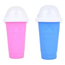 Ice Cream Tools Slush Maker Cup Smoothie Cooling Cup Household Ice Crusher Quick Frozen Slushie Cooling Cups For Homemade DIY Milk 230703