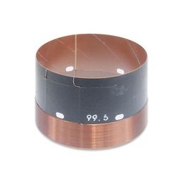 Speakers 99.5mm Dj Speaker Subwoofer Voice Coil 1400w Peak Woofer Bass Repair Parts with High Power Copper Wire Glass Fiber Former