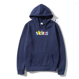 Men's Hoodies Men Warm SweatSweatshir Skins British Tv Show Outerwear Women