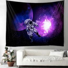 Tapestries Nordic astronaut tapestry hippie wall decoration tapestry art style blanket curtains hanging in the bedroom at home