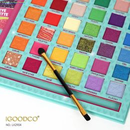 Eye Shadow Liner Combination IGOODCO 48 Colors Unicorn Eyeshadow Palette Pearlescent Matte Beauty Makeup Dropship 230703