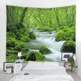 Tapestries Beautiful nature waterfall landscape tapestry hippie wall tapestry mandala wall artist home decor tapestry