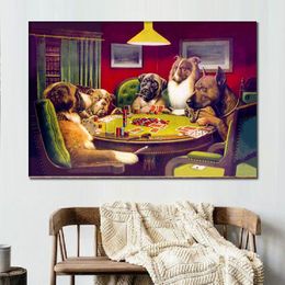 Bold Bluff Cassius Marcellus Coolidge Painting Handmade Canvas Art Dogs Oil Picture Modern Wall Decor