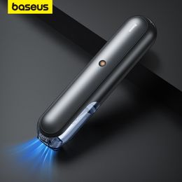 Vacuum Cleaners Baseus 4000Pa Car Vacuum Cleaner A1 Wireless Vacuum for Automotive Home PC Cleaning Mini Portable Handheld Auto Vacuum Cleaner 230703