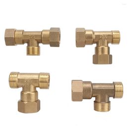 Watering Equipments 1/2" Male/Female Thread Union Tee Connector Used In Garden Irrigation Pipe Connexion Plumbing Accessories