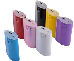 Power Bank 5200mAh External Battery Portable Universal Cell Phone PowerBank Chargers For iphone IPAD Android Smartphone